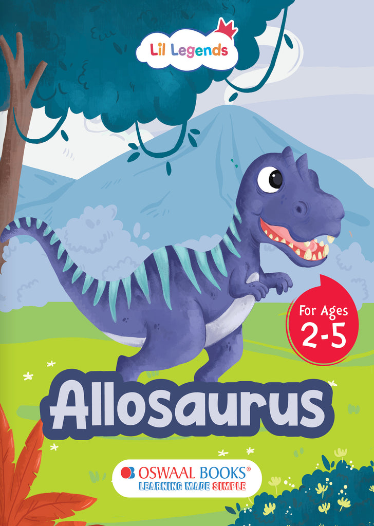 Lil Legends padded books Allosaurus
