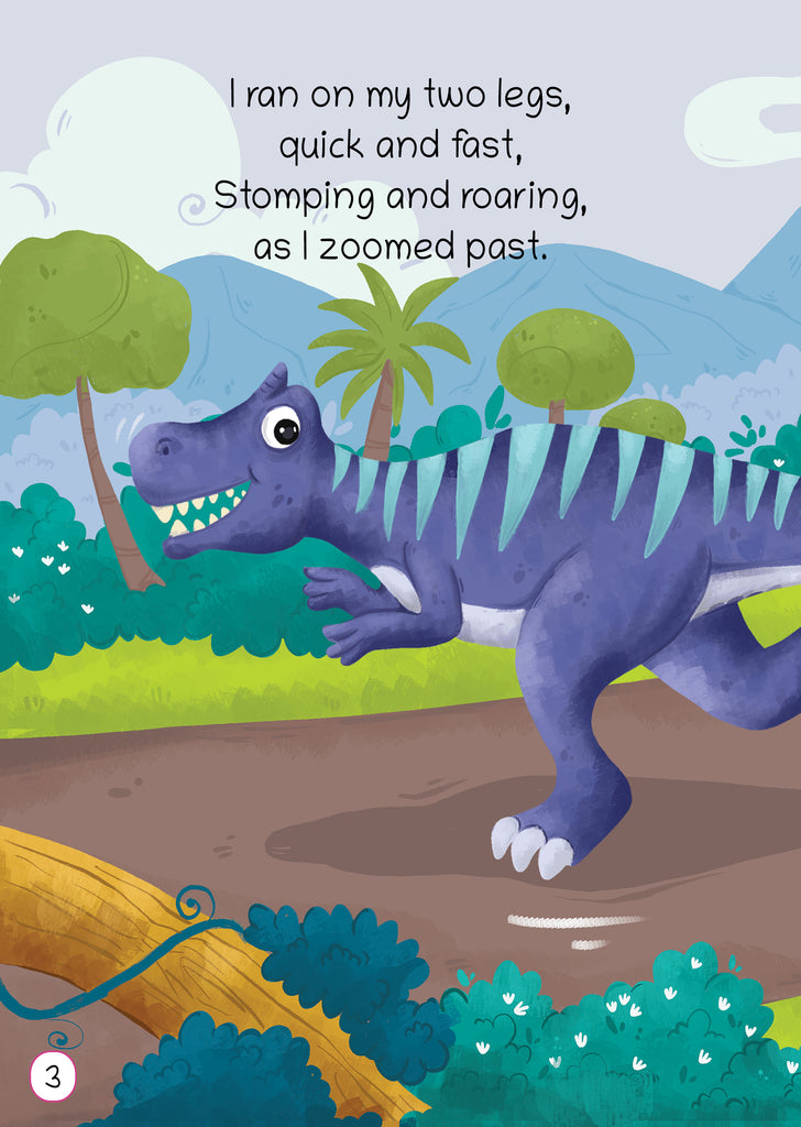 Lil Legends padded books Allosaurus