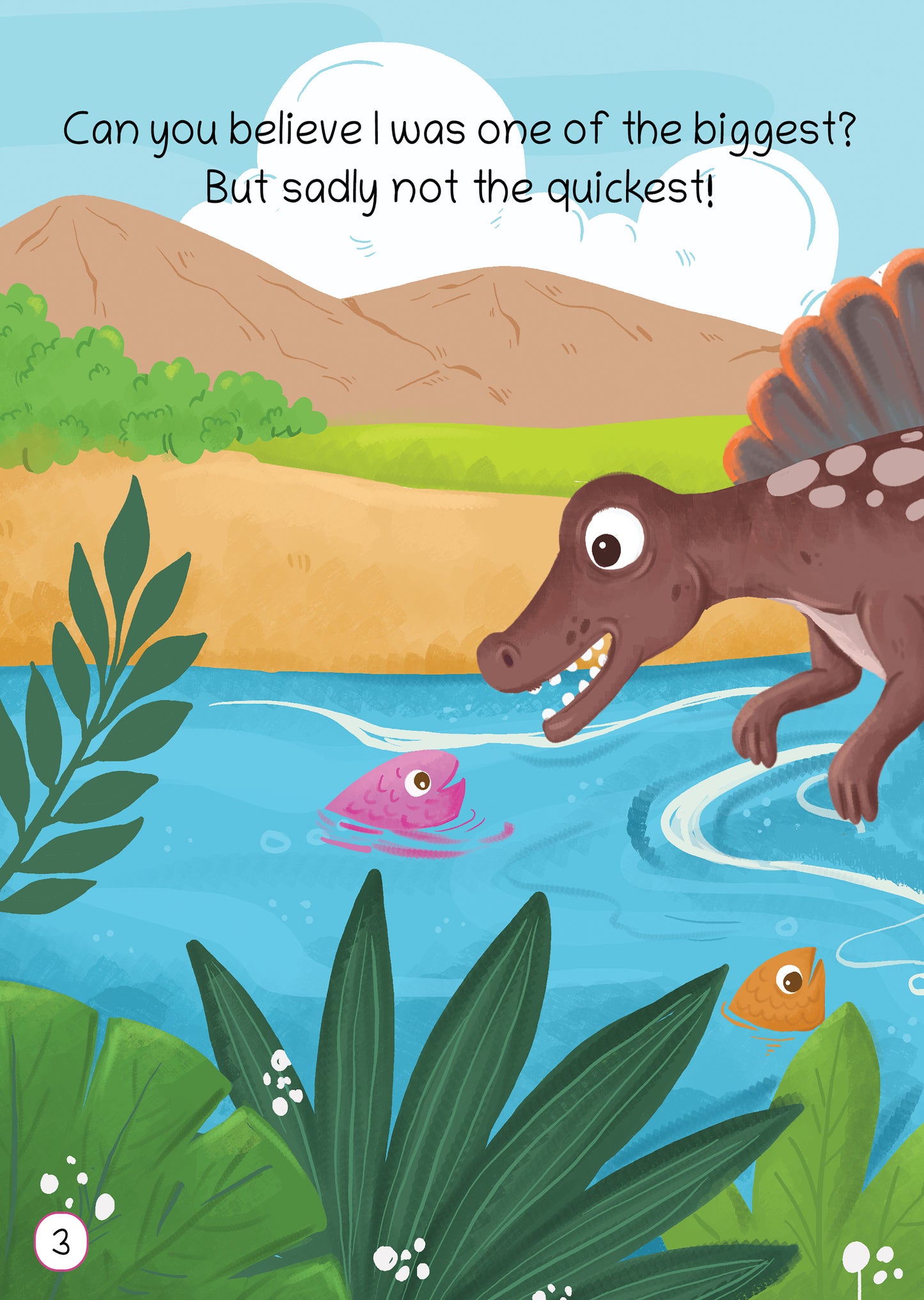 Lil Legends padded books Spinosaurus