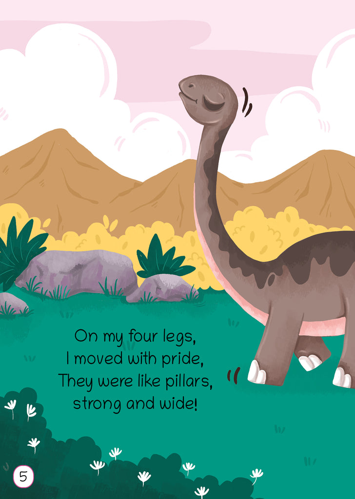 Lil Legends padded books Diplodocus