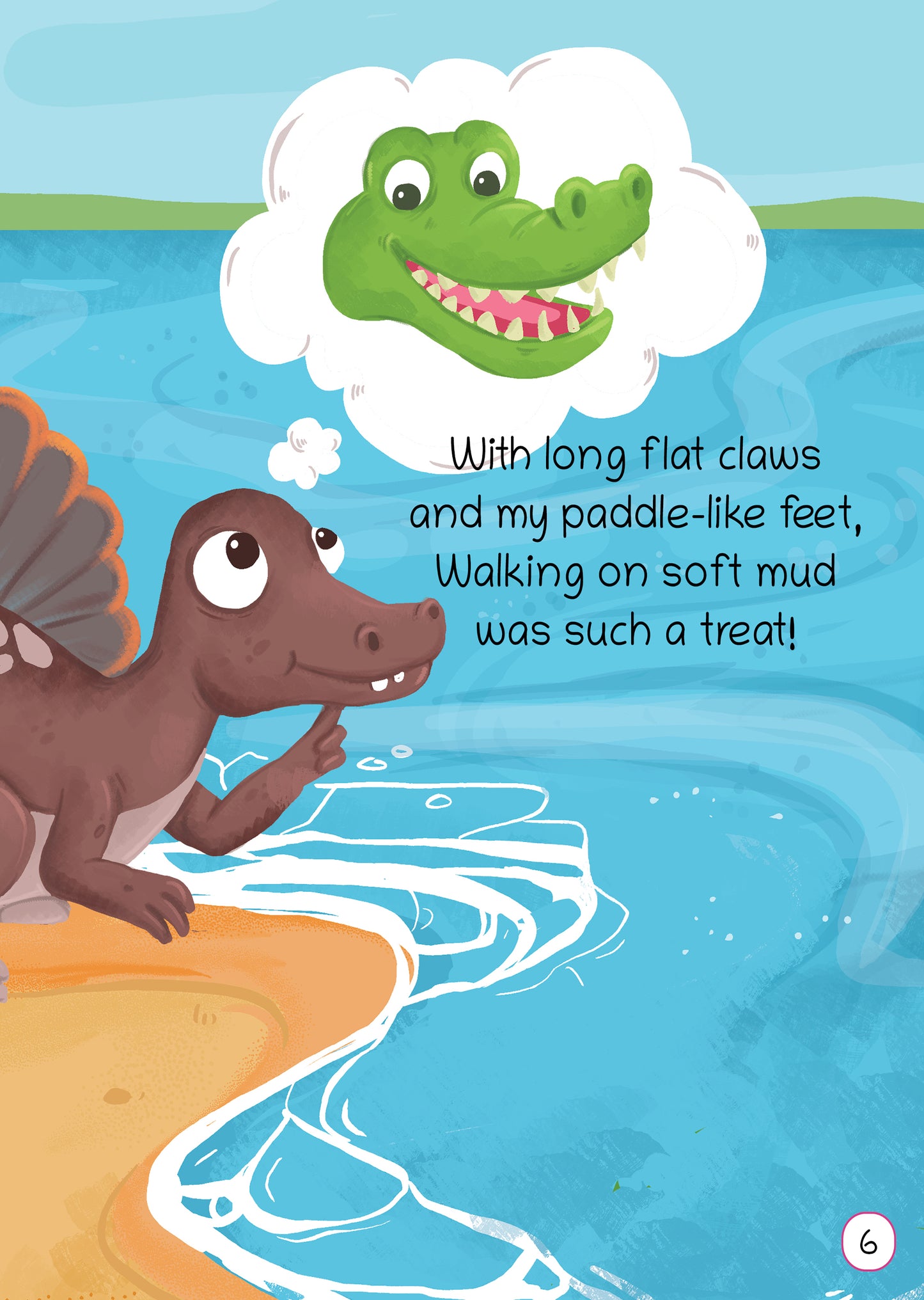 Lil Legends padded books Spinosaurus