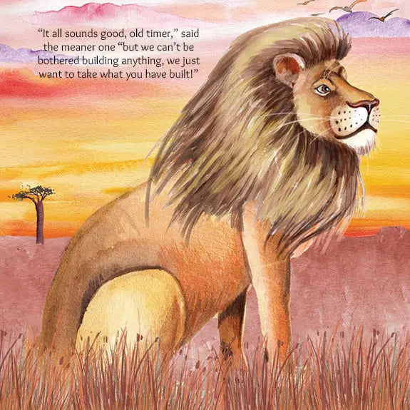 Lil Legends A Life Lesson for Kids Series, A Lion Called King - A Story About Respect | Value-based Picture Story Board Book | For Age 4–8