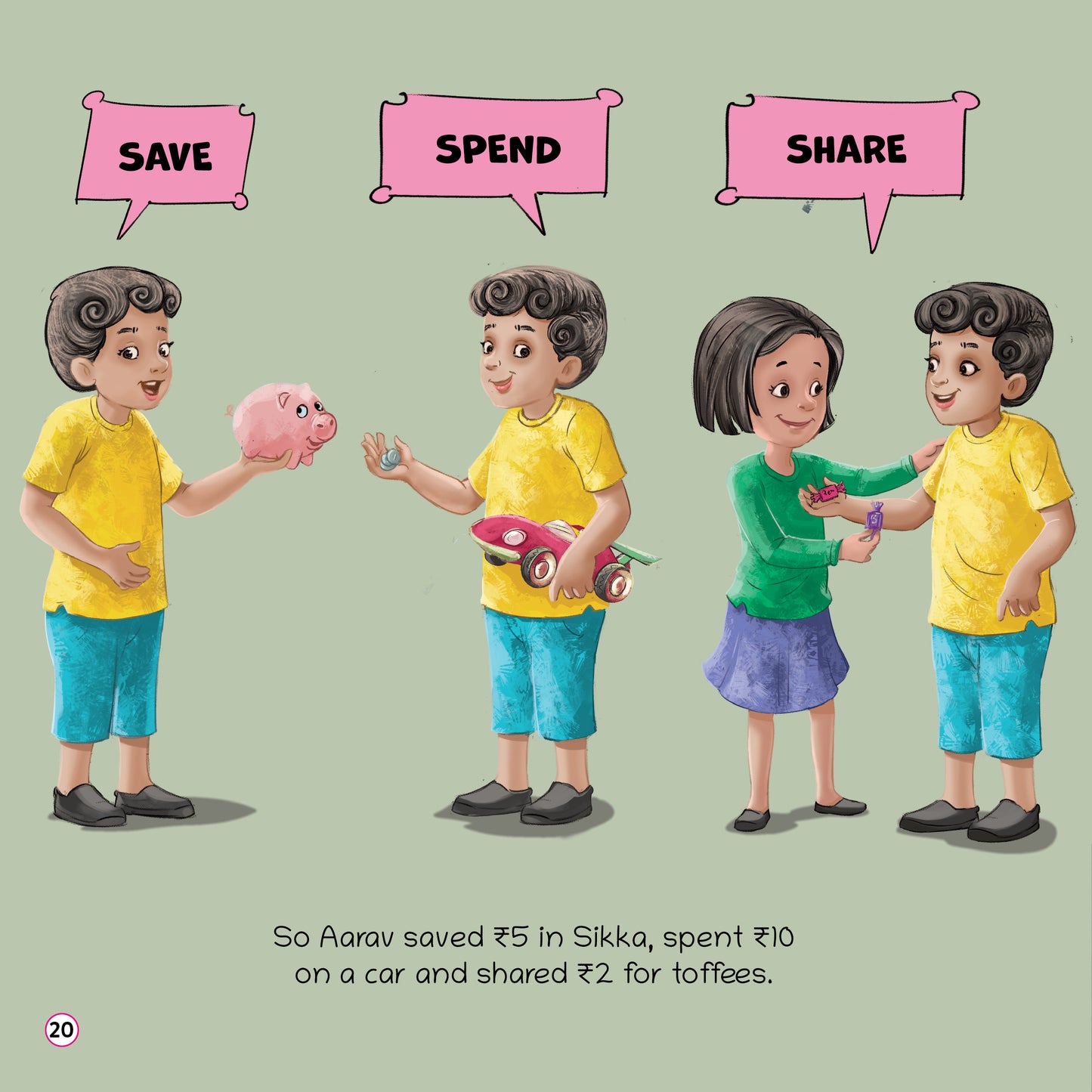 Lil Legends Aarav and Sikka : A book for Financial Literacy