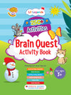 Brain Quest Activity Book for Children Age 3+ : 250+ Fun Exercises, Tracing, Patterns, Colors, Shapes & Early Learning Activities - Oswaal Books