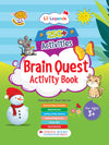 Brain Quest Activity Book for Children Age 3+ : 250+ Fun Exercises, Tracing, Patterns, Colors, Shapes & Early Learning Activities - Oswaal Books