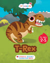 Lil Legends: Padded Books, Dino - I am a T-Rex - Oswaal Books