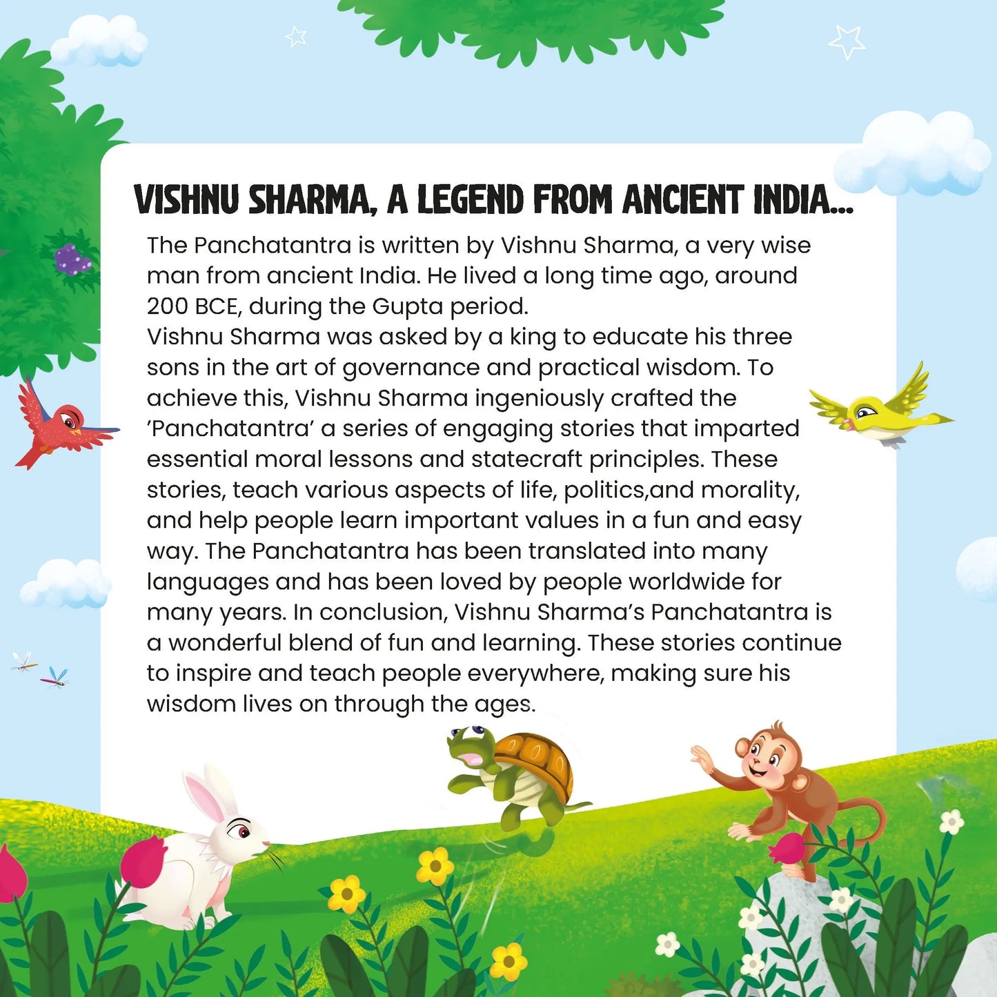 Lil Legends Classic Tales of Panchatantra Book for Kids | Stories of Wit and Wisdom | Moral, English, Short, Bedtime 5 Stories for Children (3+ Age) - Oswaal Books