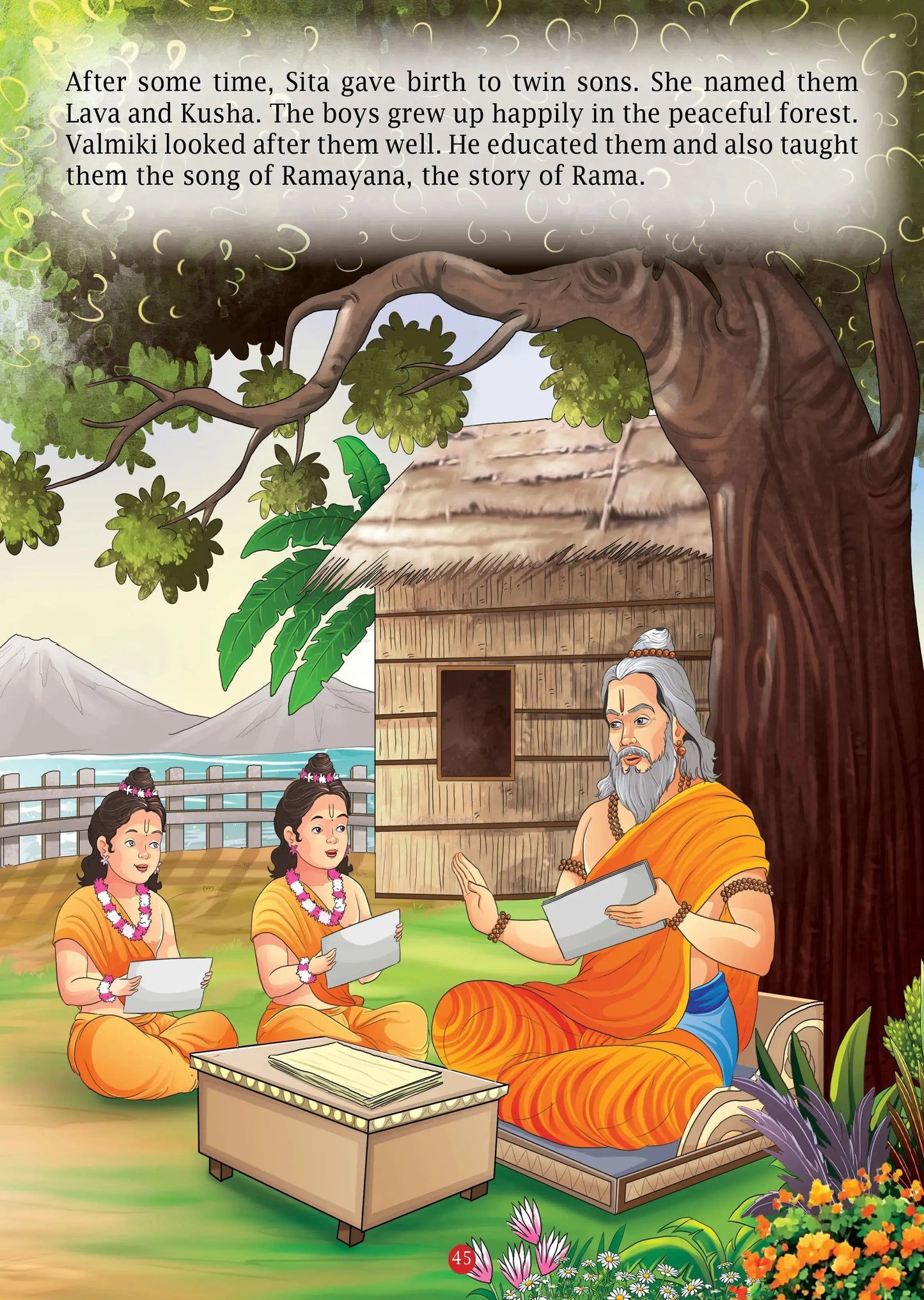 Lil Legends Ramayan & Mahabharat Padded Story Book Set of 2 for Kids Age 7+ Years - Illustrated Indian Mythology Stories for Children | Epic Tales with Colourful Pictures for Young Readers