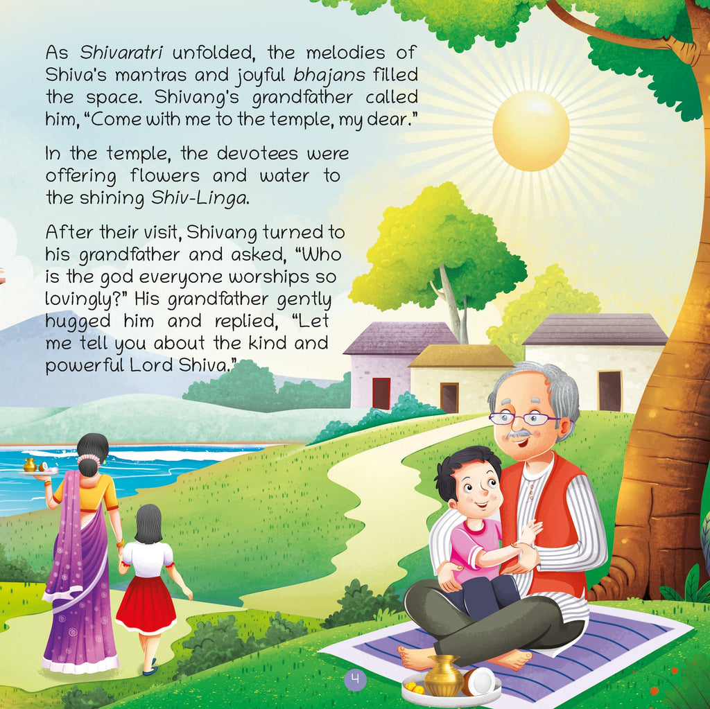 Oswaal Lil Legends Lord Shiva – Illustrated Storybook for Kids | Indian Mythology & Moral Values | Teach Courage, Simplicity & Kindness Through Engaging Stories - Oswaal Books