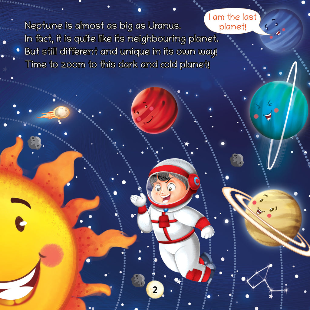 Lil Legend Icy Neptune: The Distant Blue Giant