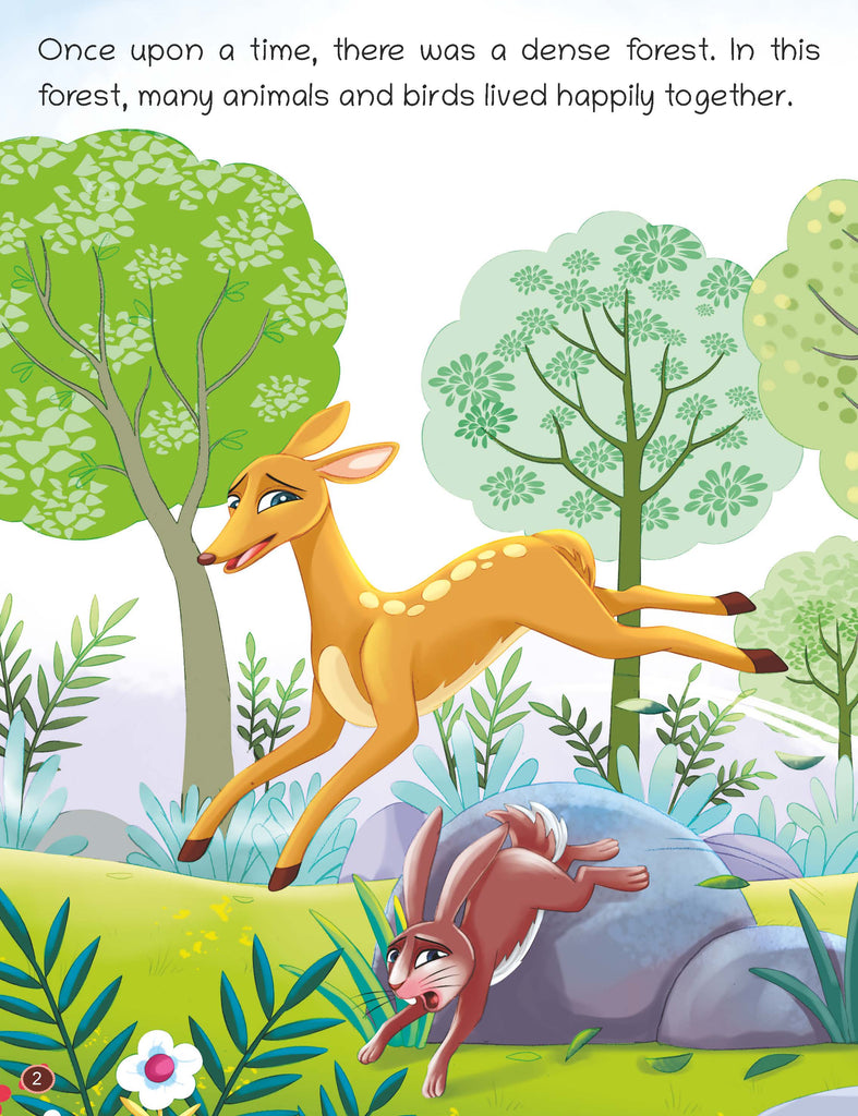 Short Illustrated Panchtantra Stories for Kids 2+ | The Intelligent Hare | Lil Legends by Oswaal Books