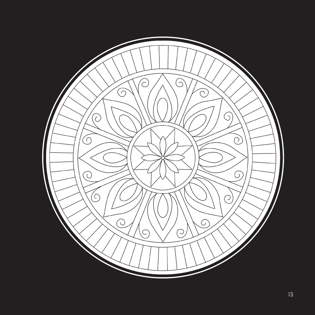 Lil Legends: Mandala Magic: A Colouring Adventure - Oswaal Books