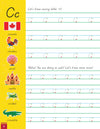 Lowercase Tracing & Vocabulary Book for Kids Age 4+ | Fun Writing Practice Workbook with A–Z Letters, Pictures & Guided Tracing | Level 1 - Oswaal Books