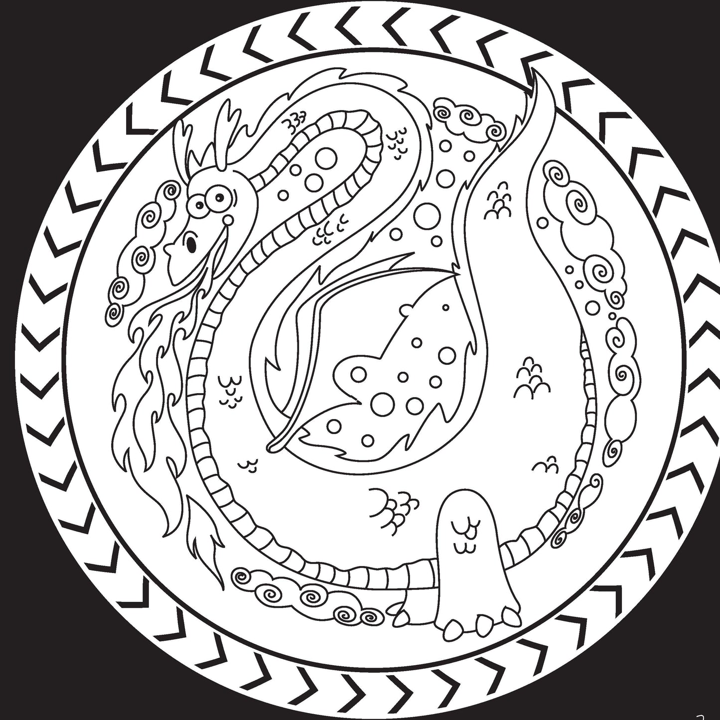 Lil Legends: Let's Colour our Dragons - Oswaal Books