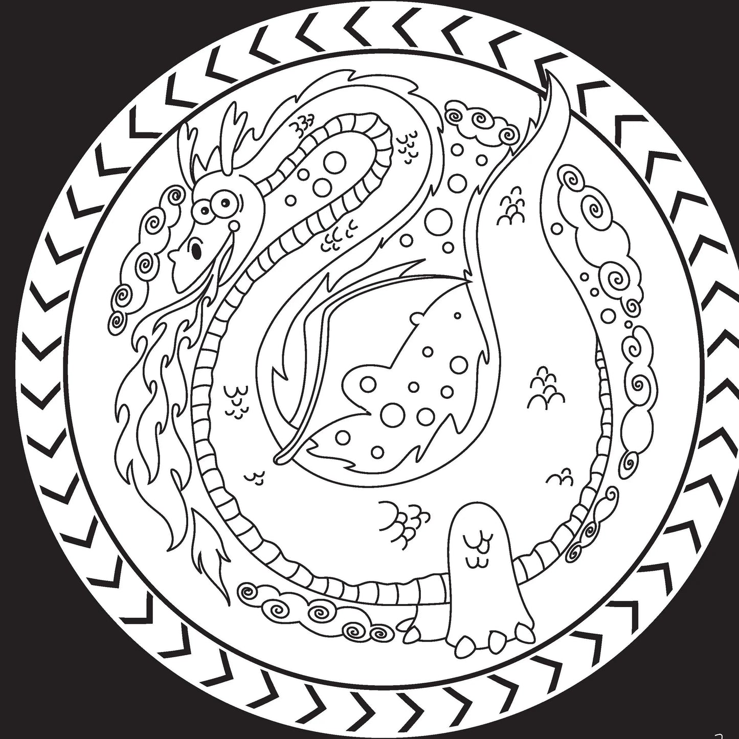 Lil Legends: Let's Colour our Dragons - Oswaal Books