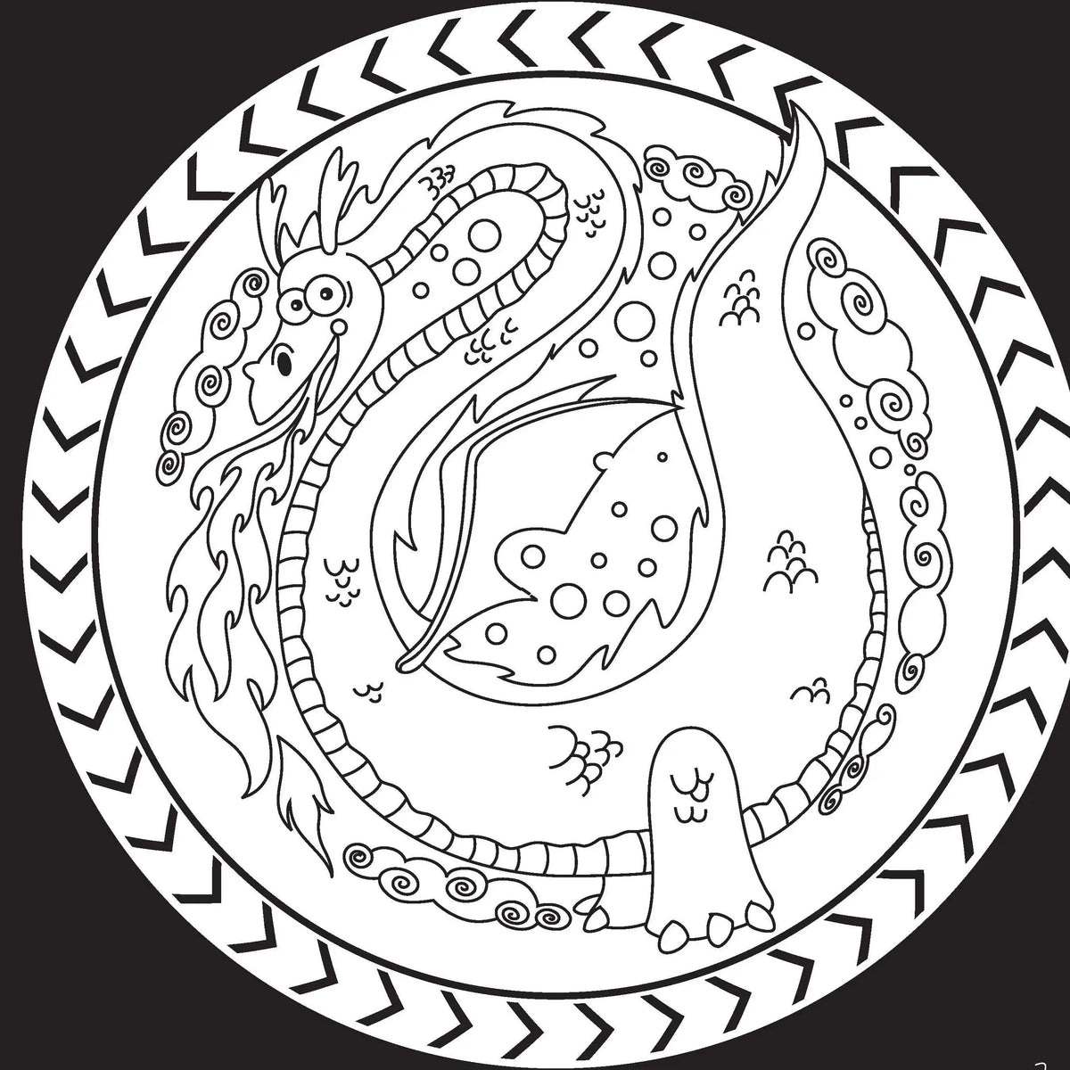 Lil Legends Let's Colour Our Dragons Colouring Book for Kids | Builds Colour Recognition, Focus and Creativity | Travel-Friendly Hardboard Support | For UKG/Primary | Age 4+