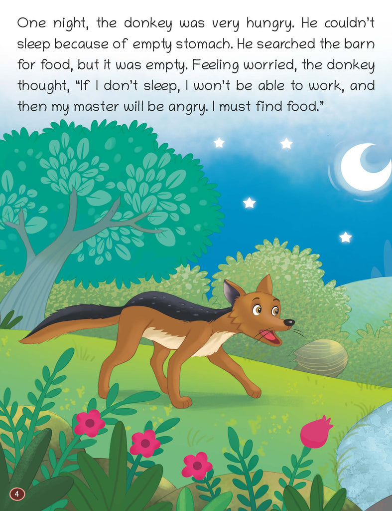 Short Illustrated Panchtantra Stories for Kids 2+ | The Singing Donkey| Lil Legends by Oswaal Books