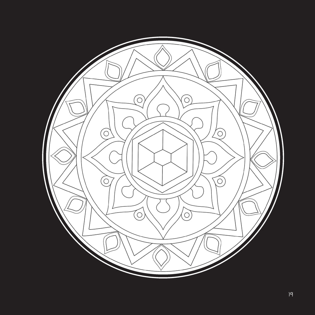 Lil Legends: Mandala Magic: A Colouring Adventure - Oswaal Books
