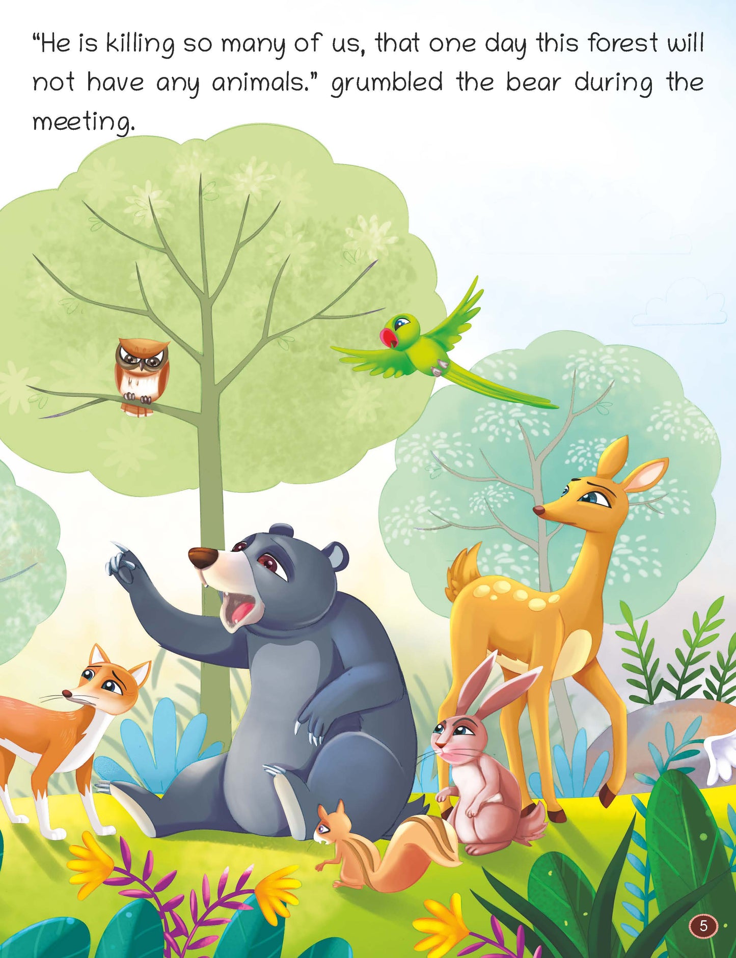 Short Illustrated Panchtantra Stories for Kids 2+ | The Intelligent Hare | Lil Legends by Oswaal Books