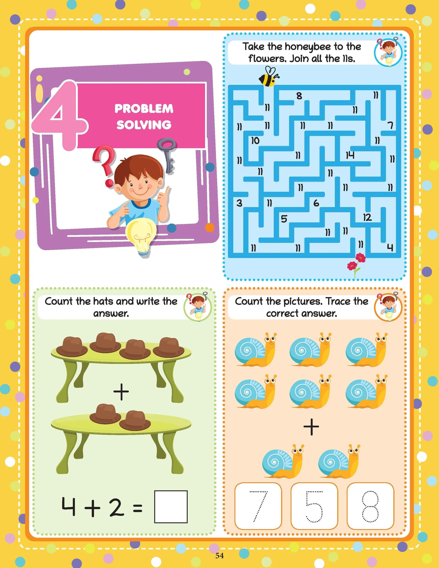 Lil Legends 250+Activities Maths Quest Activity Book" - Oswaal Books