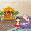 Enchanting Tale of Goddess Lakshmi – Illustrated Mythological Story Book for Kids | Short, Inspiring Bedtime Story | Ages 3+ | Board Book with Cultural Values - Oswaal Books