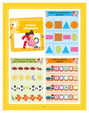 Lil Legends 250+ Activities – Maths Quest Activity Book for kids (Age 5+ Years) | Conceptual Understanding & Thinking, Logical Reasoning, Problem Solving & more | Brain Boosting for Children - Oswaal Books