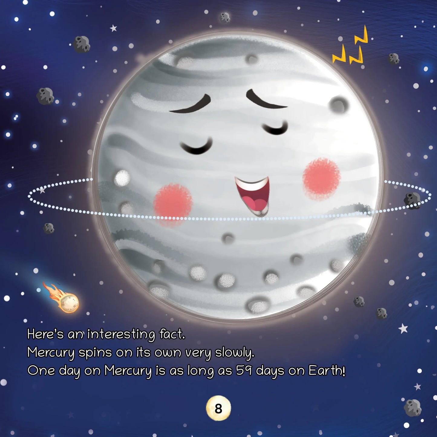 Lil Legends Merry Mercury: The Speedy Planet