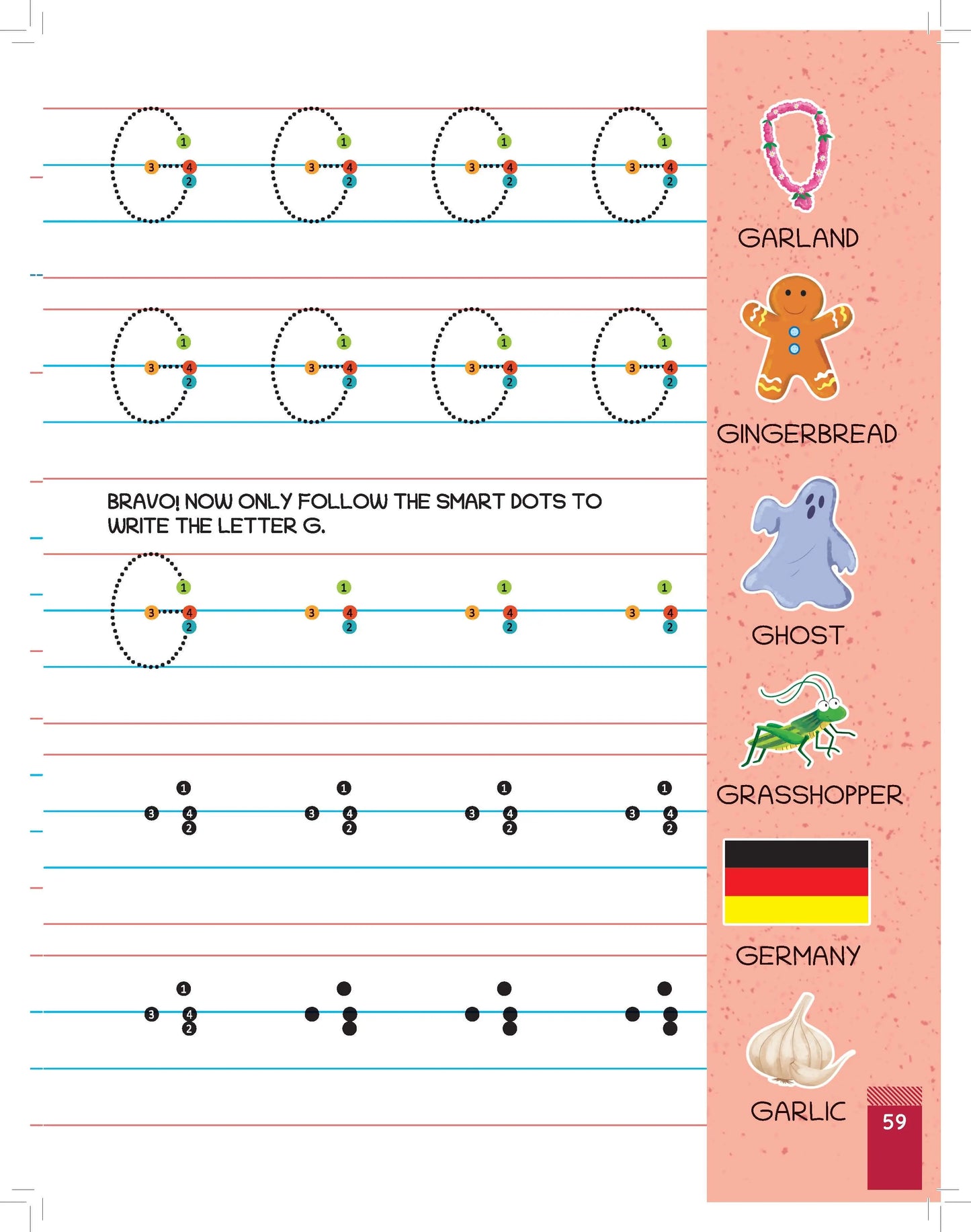 Lil Legends Uppercase Letter Tracing & Vocabulary Activity Books Set of 2 for Kids Age 3-5 Years - Early Writing Practice, ABC Learning Workbooks for Preschoolers
