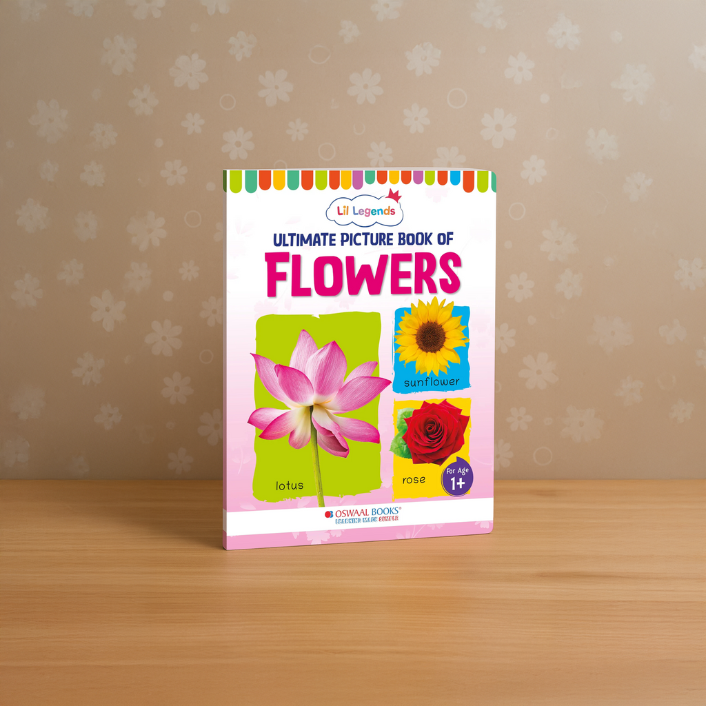 Flower Picture Book for Toddlers | Learn About Flowers for Kids Age 1+ | Early Learning with Bright Images & Simple Words