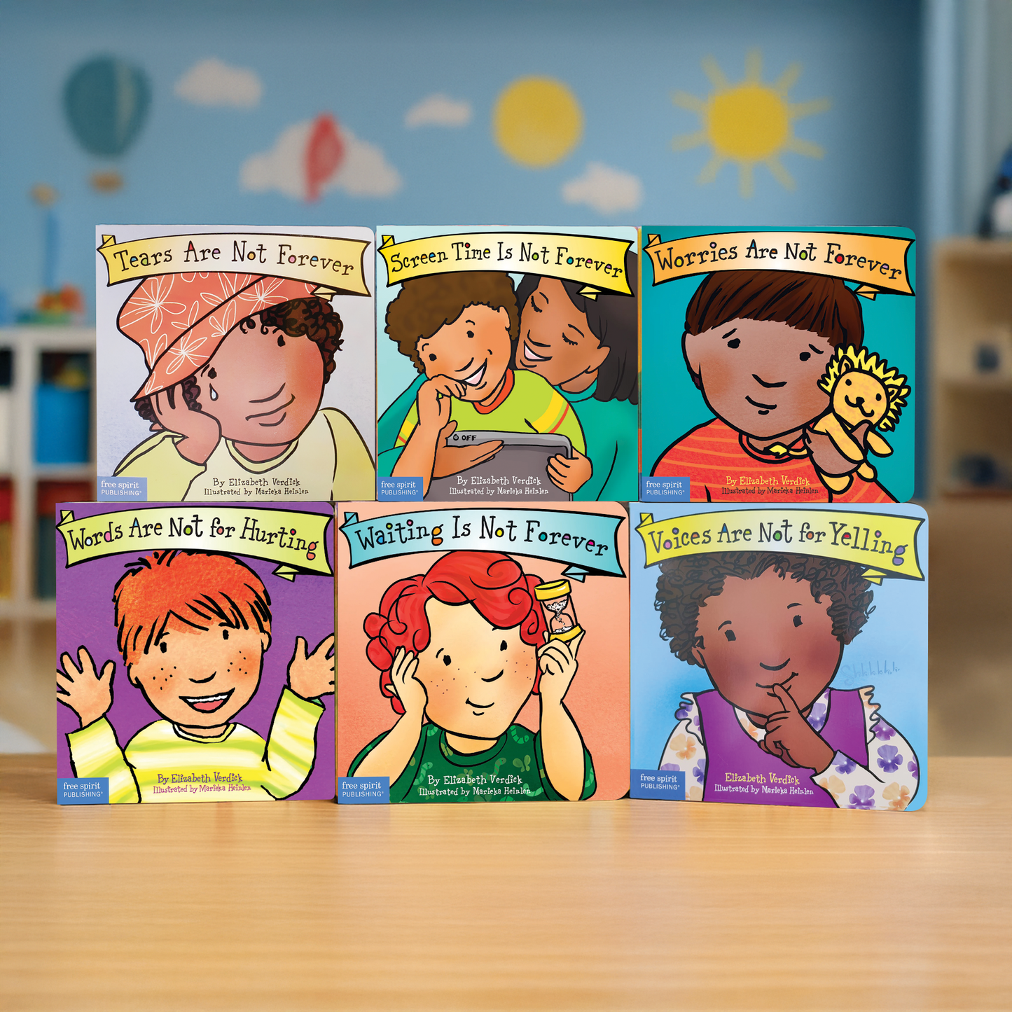 Toddler Emotions & Social Skills Book Set (6 Titles) — 6 Board Books for Toddlers (Ages 1–4 yrs) | Includes Managing Anger, Waiting, Screen-Time & Big Feelings | by Lil Legends