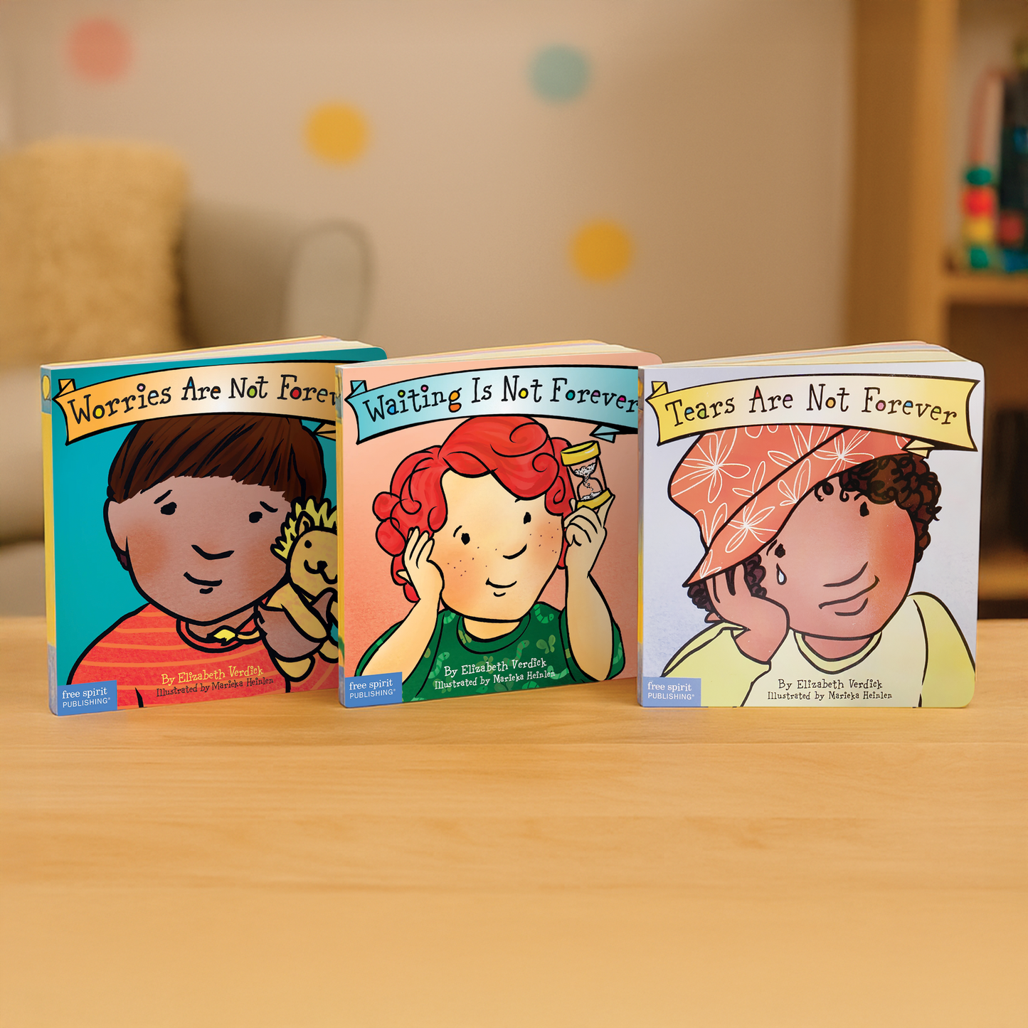 Emotional Resilience Trio Set (Best Behaviour Series) — 3 Board Books for Toddlers (Ages 1–4 yrs) | Includes Managing Tears, Worries & Waiting | by Lil Legends