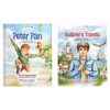 Lil Legends Re-Imagined Classics: Illustrated Classic Story Books for Kids – Peter Pan & Gulliver’s Travels (Set of 2)