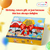 The Busy Summer Box – 10+ Screen-Free Activities with Free Stationery Kit | Stickers, Stories, Brain Games & More | Ideal for Kids Ages 3+ - Oswaal Books