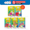 Lil Legends Book of Copy Colouring For Kids,To Learn About Vegetables, Fruits, Flowers, Animals, Alphabets (Set of 05 Books), Age 3+ Oswaal Books and Learning Private Limited