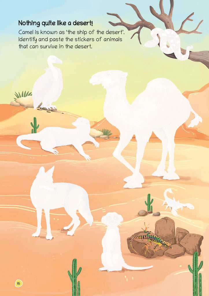 Lil Legends Book of Stickers For Kids, Age 3+, To Learn About Shapes, Numbers, Animals and Alphabets (Set of 4 Books)