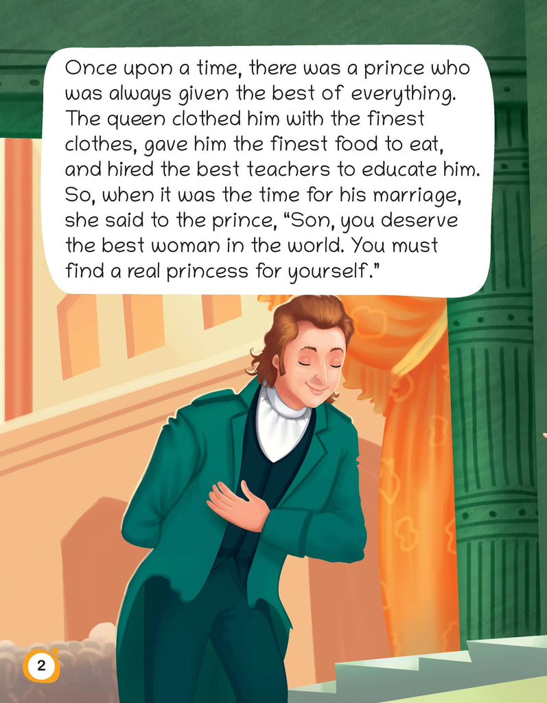 Lil Legends Fairy Tales- The Princess & the Pea For Kids, Age 2-5 Years | Illustrated Stories | Bed Time Books Oswaal Books and Learning Private Limited