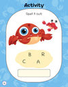Lil Legends Fascinating Animal Book , CRAB- A Sea Animal, Exciting Illustrated Book for kids, Age 2+ Oswaal Books and Learning Private Limited