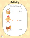 Lil Legends Fascinating Animal Book , HEN- A Farm Animal, Exciting Illustrated Book for kids, Age 2+ Oswaal Books and Learning Private Limited