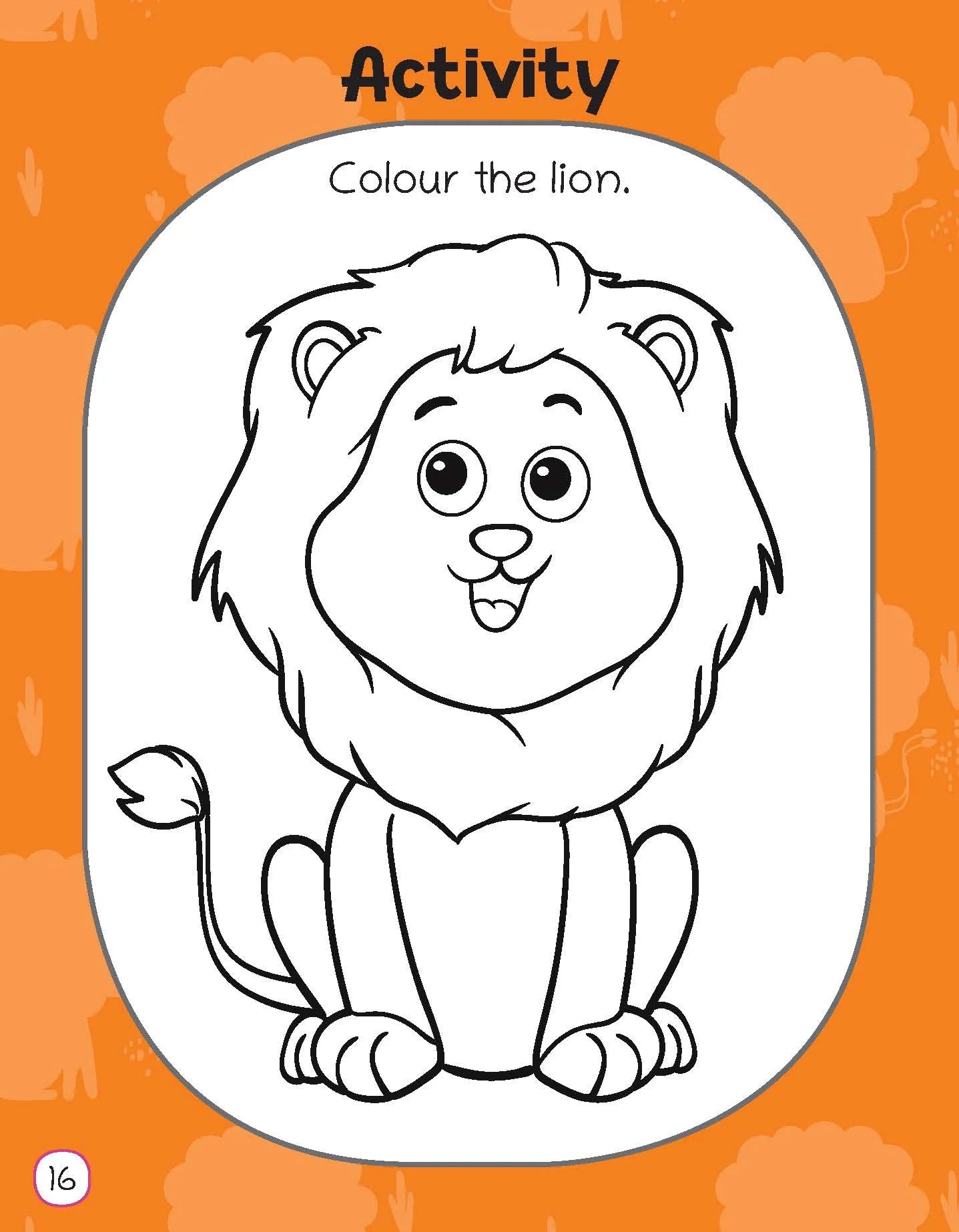 Lil Legends Fascinating Animal Book , LION - A Wild Animal, Exciting Illustrated Book for kids, Age 2+ Oswaal Books and Learning Private Limited