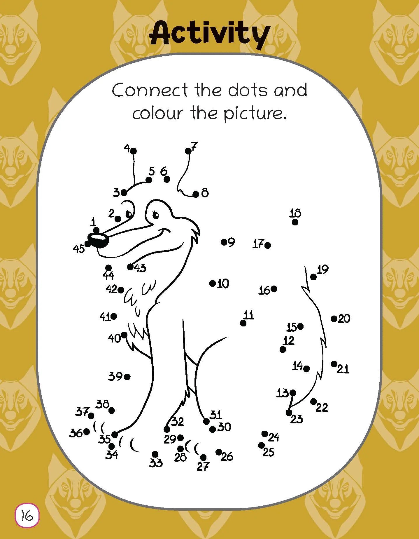 Lil Legends Fascinating Animal Book , WOLF- A Wild Animal, Exciting Illustrated Book for kids, Age 2+ Oswaal Books and Learning Private Limited