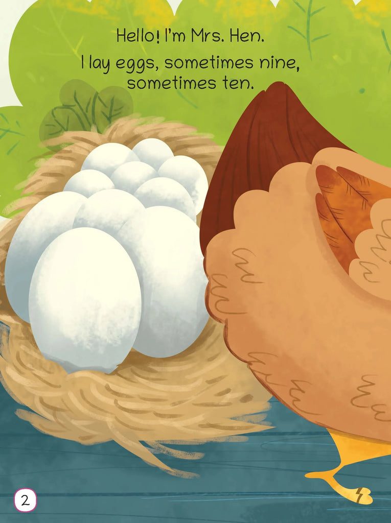 Lil Legends Fascinating Farm Animal Books- Duck, HEN, HORSE and SHEEP (Set of 4 Books) Exciting Illustrated Books for kids, Age 2+ Oswaal Books and Learning Private Limited