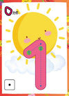 Lil Legends Flashcards for Toddlers, A set of four types of Flash Cards - Alphabets, Numbers, Shapes & Colours and Fruits & Vegetables, 3+ age group Oswaal Books and Learning Private Limited