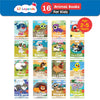 Lil Legends Know me Series, Fascinating Sea, Pet, Wild and Farm Animal Books (CRAB, OCTOPUS, TURTLE, WHALE, CAT, COW, DOG, RABBIT, ELEPHANT, LION, MONKEY, WOLF, DUCK, HEN, HORSE and SHEEP) (Set of 16 Books) Exciting Illustrated Books for kids, Age 2+ Oswaal Books and Learning Private Limited