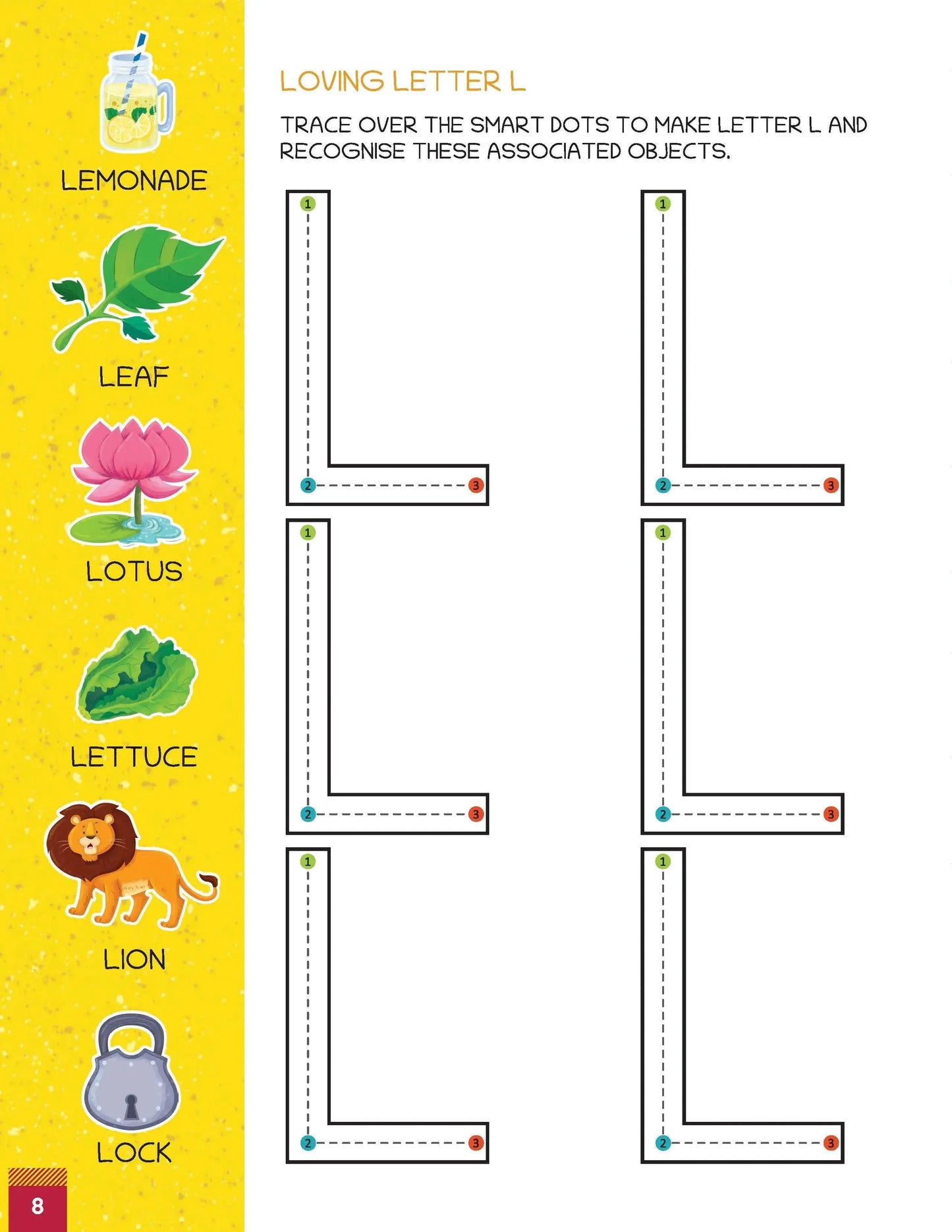 Lil Legends Writing Practice Boxset (Set of 2 Books) Number Tracing & Activity Book; Uppercase Tracing & Vocabulary Book For Kids, Level-1 | 2 To 5 Year Old - Oswaal Books and Learning Pvt Ltd