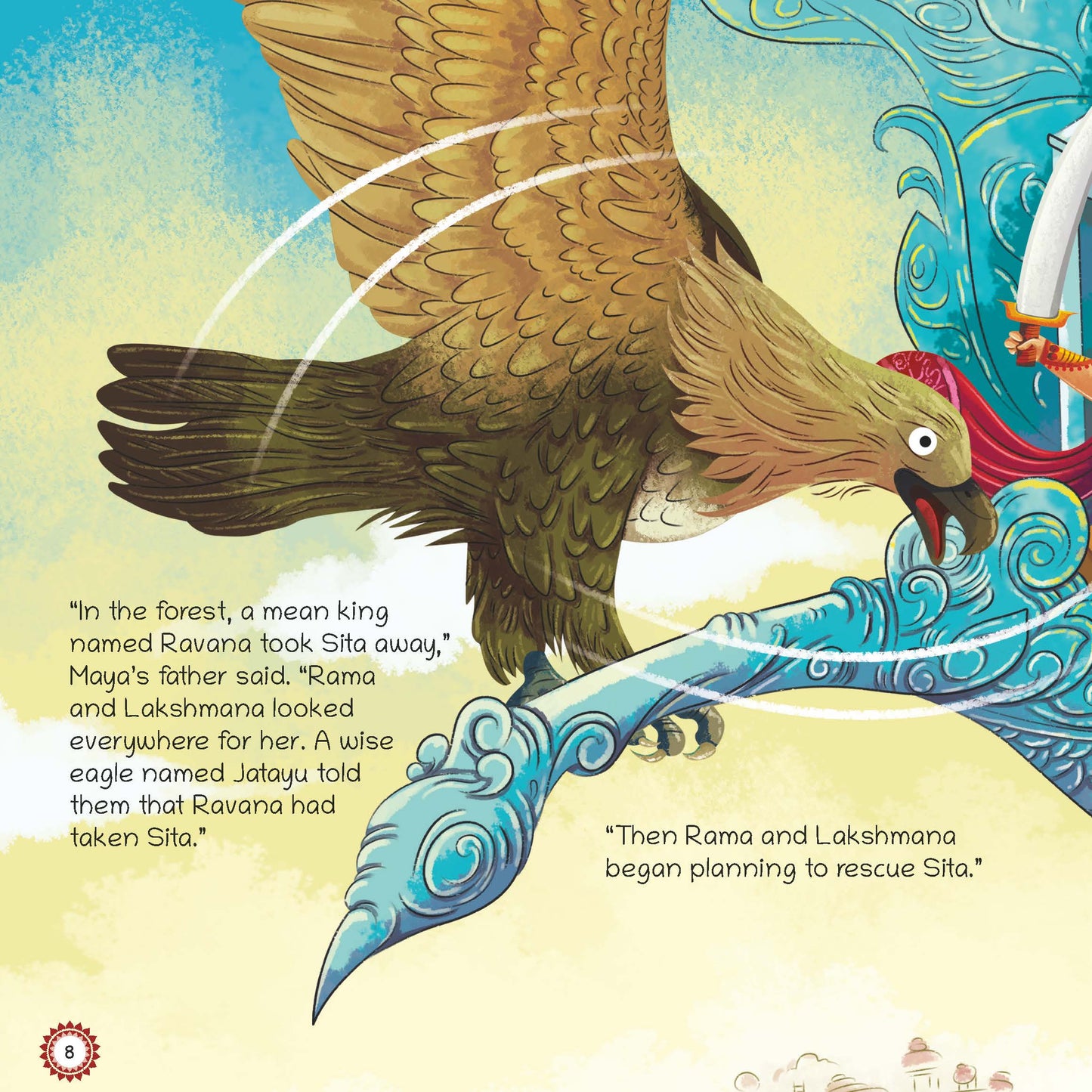 Mythological stories- Illustrated Board Book Rama, An Enchanting story from Indian Mythology for Kids, Age 3+ Oswaal Books and Learning Private Limited
