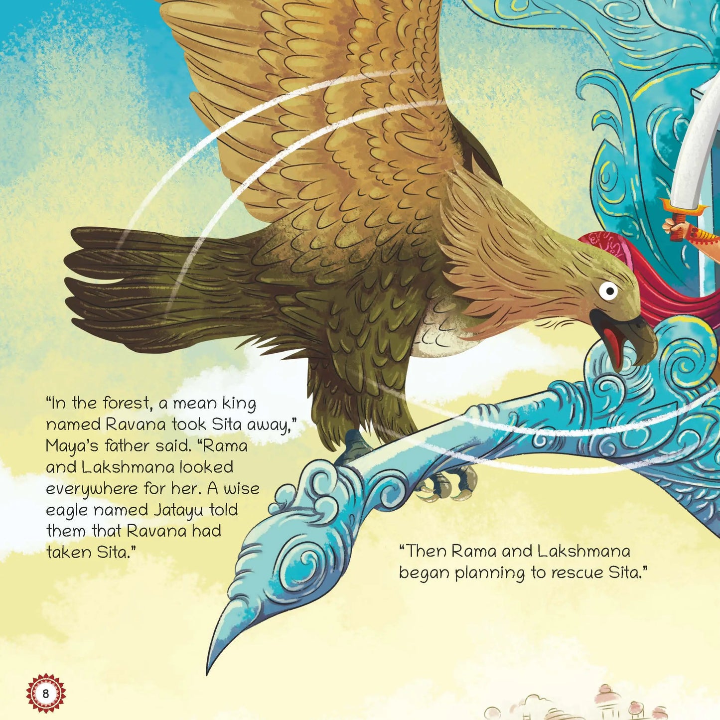 Mythological stories- Illustrated Board Book Rama, An Enchanting story from Indian Mythology for Kids, Age 3+ Oswaal Books and Learning Private Limited