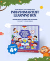 Prep and Shine Box – 7 Fun Learning Books with Free Stationery Kit | Early Learning Kit for School Readiness | Ideal for Kids Ages 4+