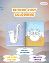 Crayon Colouring Book Vol. 2 | Bold & Easy for Little Legends