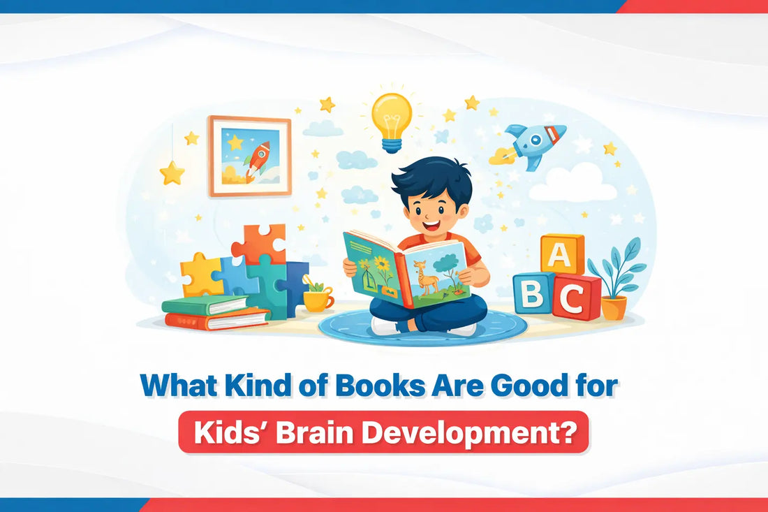 What Kind of Books Are Good for Kids’ Brain Development?