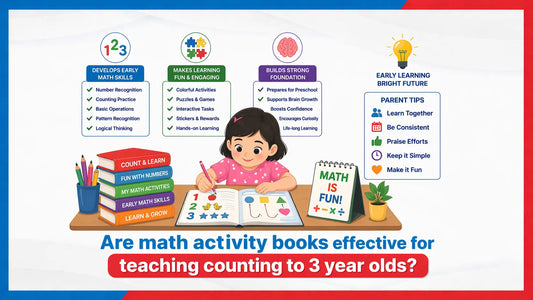 Are Math Activity Books Effective for Teaching Counting to 3-Year-Olds? 